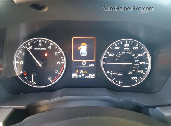 4S4GUHD65T3734907 2026 SUBARU CROSSTREK Blue Widok zestawu wskaźników
