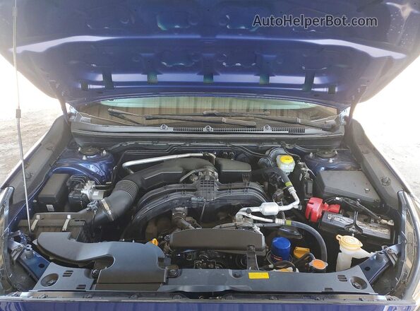 4S4GUHD65T3734907 2026 SUBARU CROSSTREK Blue Widok wnętrza z tyłu