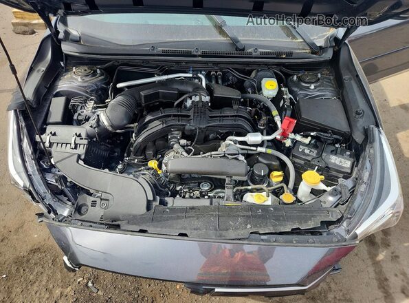 4S4GUHD66T3717887 2026 SUBARU CROSSTREK Gray უკანა სალონის ხედი