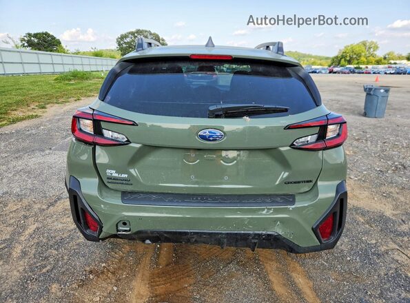 4S4GUHD66T3768970 2026 SUBARU CROSSTREK Green Widok z tyłu