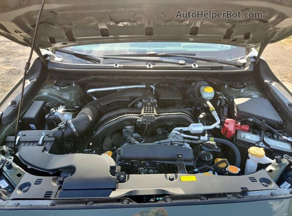 4S4GUHD66T3768970 2026 SUBARU CROSSTREK Green Widok wnętrza z tyłu