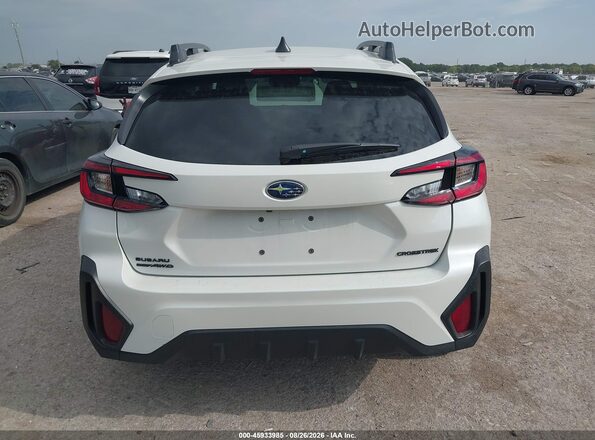 4S4GUHD67T3705408 2026 SUBARU CROSSTREK White 