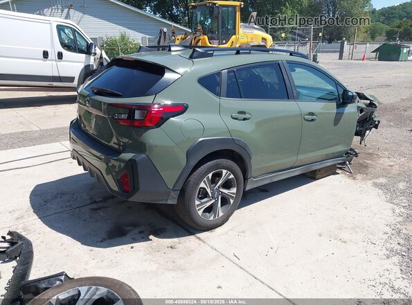 4S4GUHD68T3701206 2026 SUBARU CROSSTREK Green Rear right