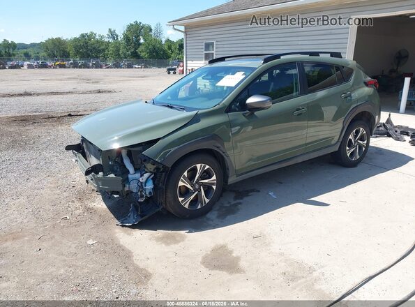 4S4GUHD68T3701206 2026 SUBARU CROSSTREK Green Front left