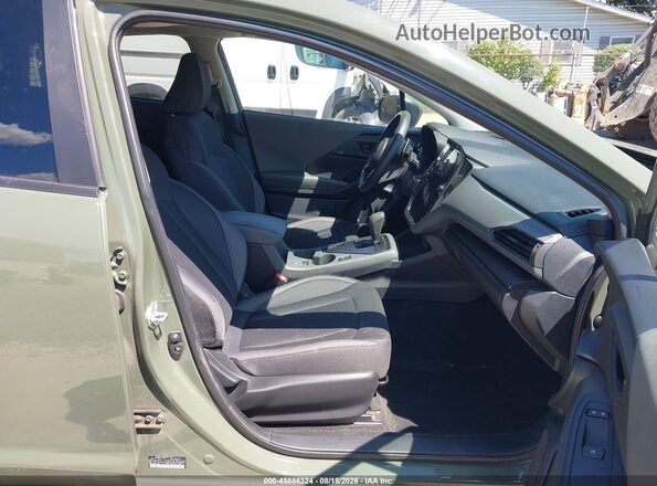 4S4GUHD68T3701206 2026 SUBARU CROSSTREK Green Front interior view