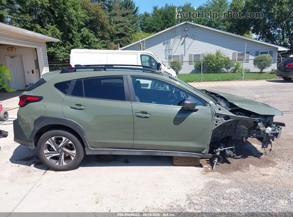 4S4GUHD68T3701206 2026 SUBARU CROSSTREK Green 360 interior view