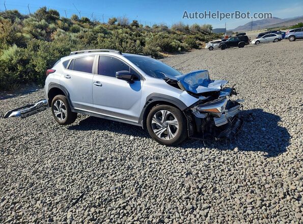 4S4GUHD68T3713338 2026 SUBARU CROSSTREK Silver Delantero derecho