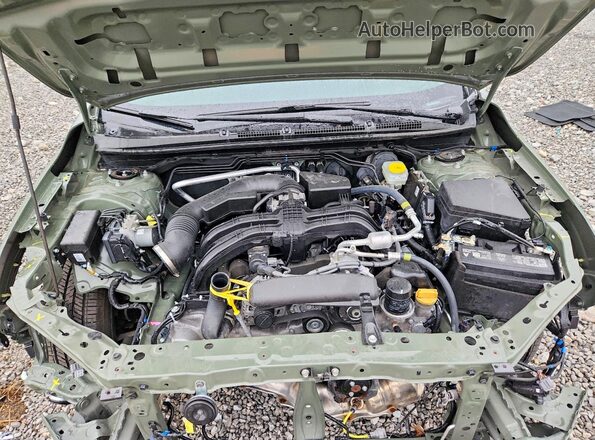 4S4GUHD69T3707371 2026 SUBARU CROSSTREK Green Շարժիչի բաժամունքի տեսք