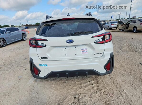 4S4GUHD69T3755517 2026 SUBARU CROSSTREK Белый Вид сзади