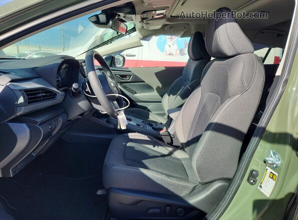 4S4GUHD6XT3707704 2026 SUBARU CROSSTREK Green წინა სალონის ხედი