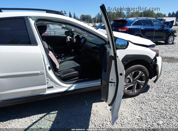 4S4GUHD6XT3746308 2026 SUBARU CROSSTREK White Вид салону спереду