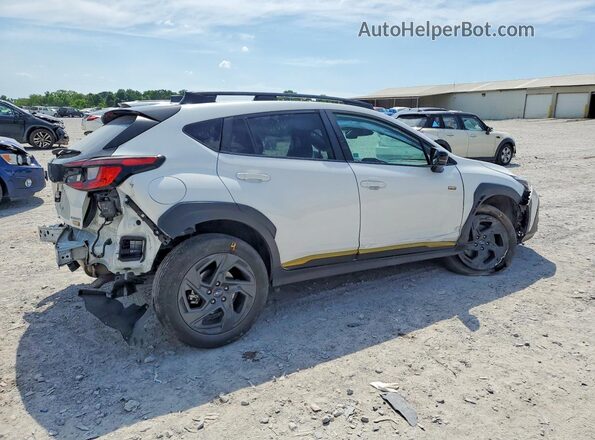 4S4GUHF61R3779834 2024 SUBARU CROSSTREK White Tył prawy