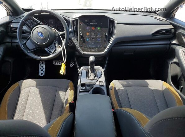 4S4GUHF61R3779834 2024 SUBARU CROSSTREK White Widok deski rozdzielczej