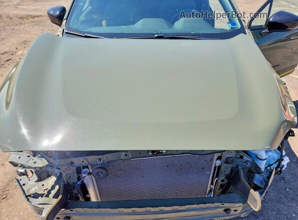4S4GUHF61S3704993 2025 SUBARU CROSSTREK Green Vista del compartimento del motor