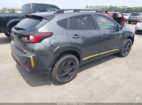 4S4GUHF61S3719297 2025 SUBARU CROSSTREK Gray Հետևի աջ