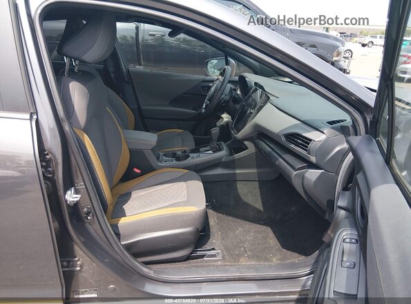 4S4GUHF61S3719297 2025 SUBARU CROSSTREK Gray Սալոնի դիմացի տեսք