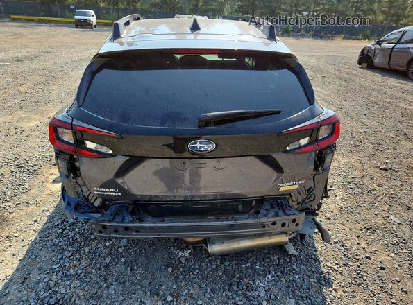 4S4GUHF62S3744788 2025 SUBARU CROSSTREK Серый Вид сзади