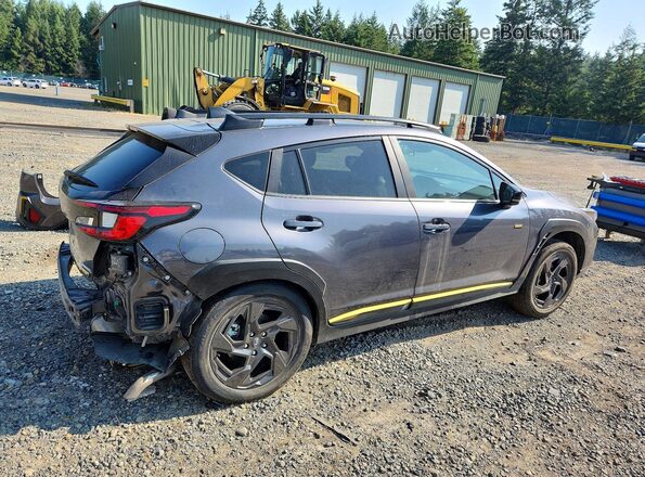 4S4GUHF62S3744788 2025 SUBARU CROSSTREK Серый Задняя правая четверть
