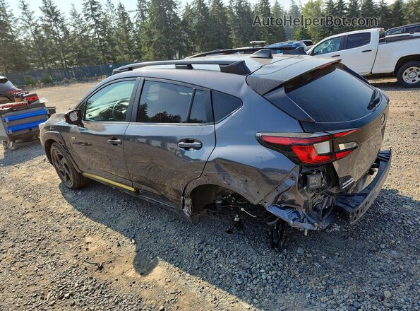 4S4GUHF62S3744788 2025 SUBARU CROSSTREK Серый Задняя левая четверть