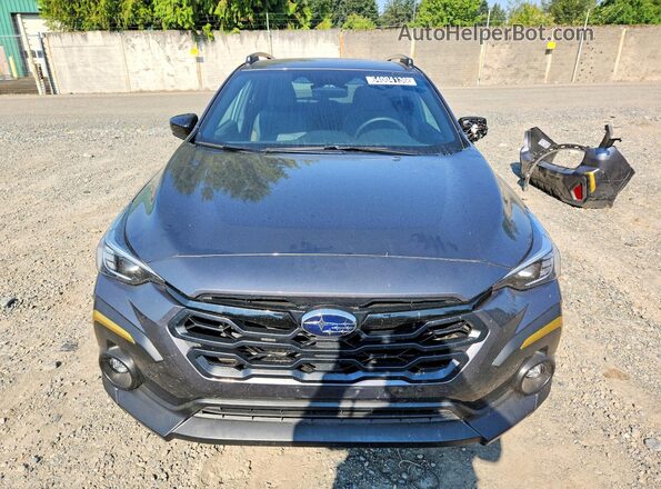4S4GUHF62S3744788 2025 SUBARU CROSSTREK Серый Вид спереди