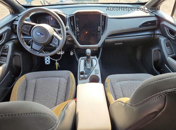 4S4GUHF62S3744788 2025 SUBARU CROSSTREK Серый Вид панели приборов