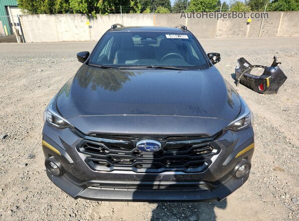 4S4GUHF62S3744788 2025 SUBARU CROSSTREK Серый Панорамный вид салона 360°