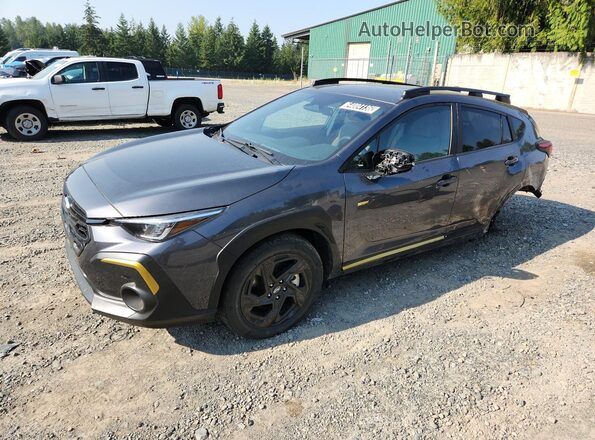 4S4GUHF62S3744788 2025 SUBARU CROSSTREK Серый 
