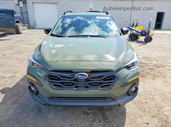 4S4GUHF62S3767701 2025 SUBARU CROSSTREK Green Вид спереду