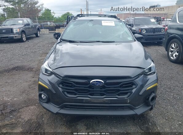 4S4GUHF63R3723815 2024 SUBARU CROSSTREK Gray Вид щитка приладів
