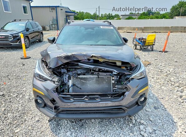 4S4GUHF63S3719656 2025 SUBARU CROSSTREK Gray Widok z przodu