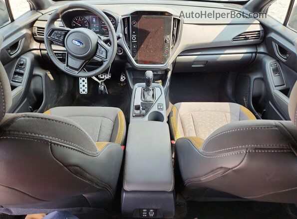 4S4GUHF63S3719656 2025 SUBARU CROSSTREK Gray Widok deski rozdzielczej
