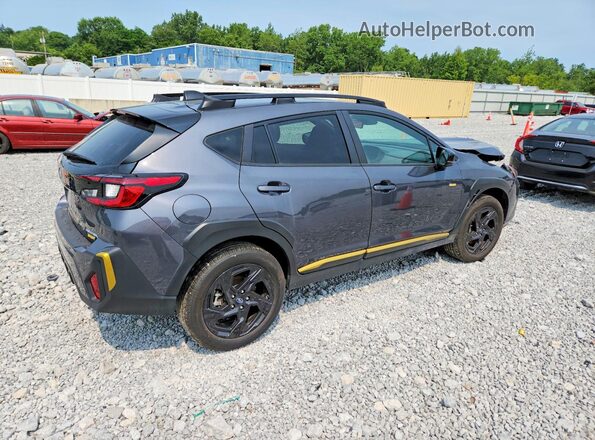 4S4GUHF63S3719656 2025 SUBARU CROSSTREK Gray Tył prawy