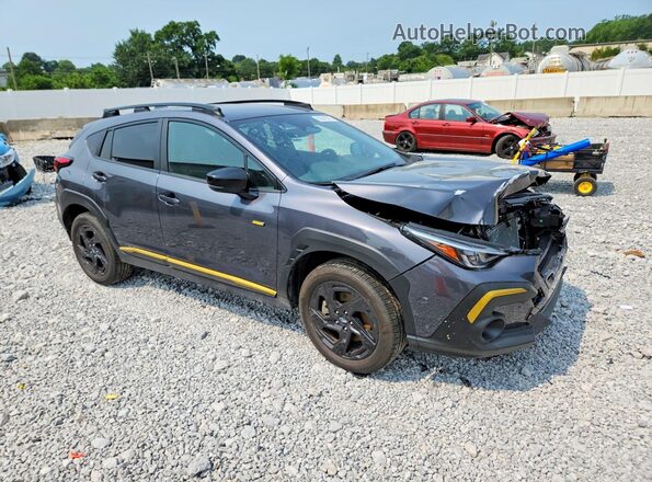 4S4GUHF63S3719656 2025 SUBARU CROSSTREK Gray Przód prawy