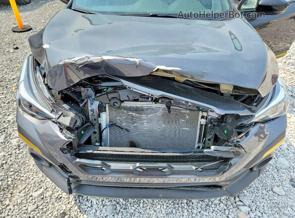 4S4GUHF63S3719656 2025 SUBARU CROSSTREK Gray Widok komory silnika