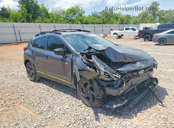 4S4GUHF65S3742632 2025 SUBARU CROSSTREK Gray წინა მარჯვენა