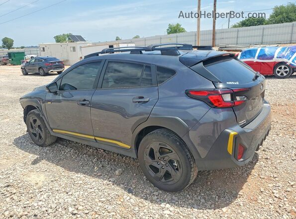 4S4GUHF65S3742632 2025 SUBARU CROSSTREK Gray უკანა მარცხენა