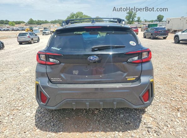 4S4GUHF65S3742632 2025 SUBARU CROSSTREK Gray უკანა ხედი
