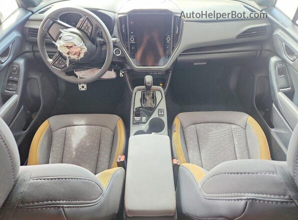 4S4GUHF65T3773655 2026 SUBARU CROSSTREK Gray Dashboard view