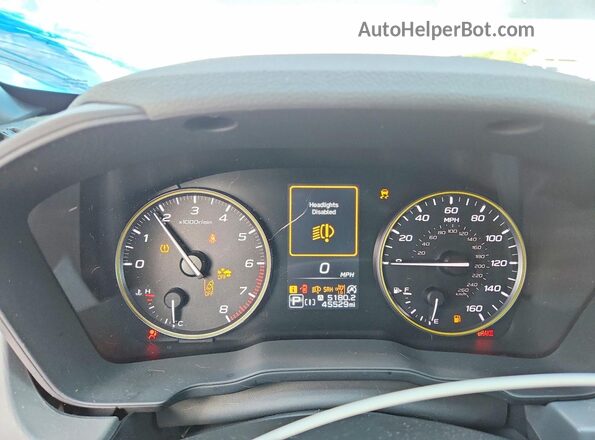 4S4GUHF66R3711108 2024 SUBARU CROSSTREK Gray ხელსაწყოთა პანელის ხედი