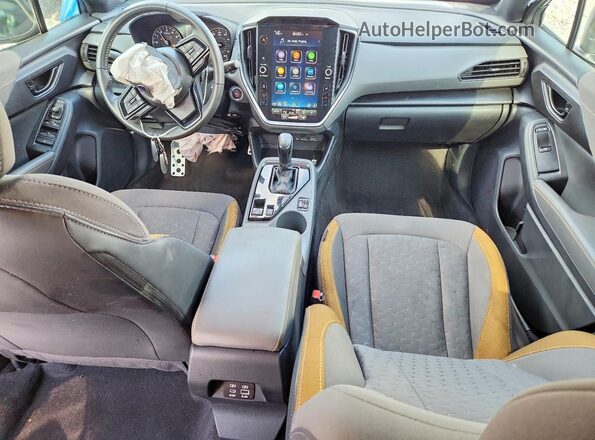 4S4GUHF66R3711108 2024 SUBARU CROSSTREK Gray წინა პანელის ხედი