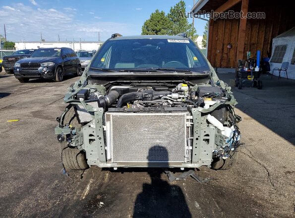 4S4GUHF66S3734068 2025 SUBARU CROSSTREK Green Front view