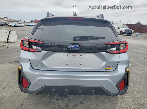 4S4GUHF66S3771590 2025 SUBARU CROSSTREK Gray უკანა ხედი