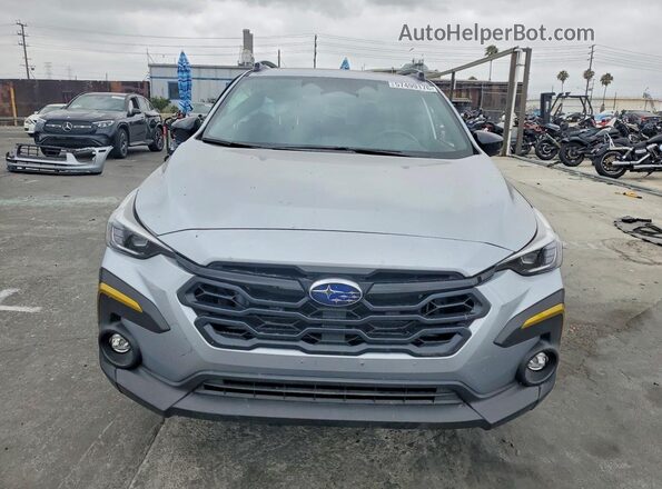 4S4GUHF66S3771590 2025 SUBARU CROSSTREK Gray წინა ხედი