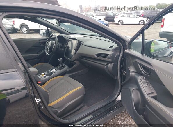4S4GUHF67R3779238 2024 SUBARU CROSSTREK Black Vista interior delantera
