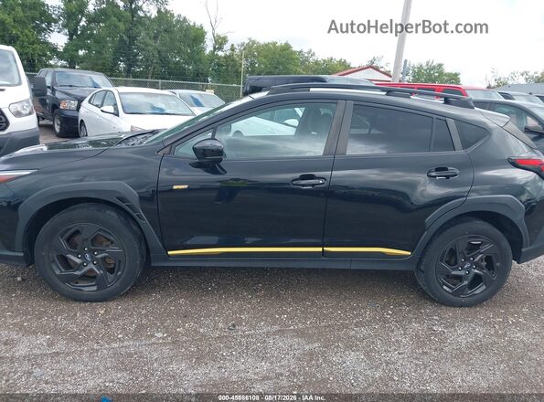 4S4GUHF67R3779238 2024 SUBARU CROSSTREK Black Vista interior de 360 grados