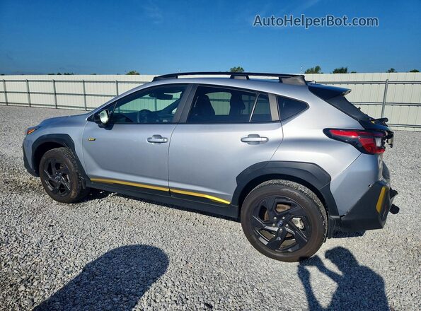 4S4GUHF67S3742566 2025 SUBARU CROSSTREK Silver Tył lewy