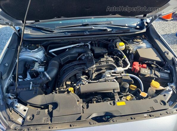 4S4GUHF67S3742566 2025 SUBARU CROSSTREK Silver Widok wnętrza z tyłu
