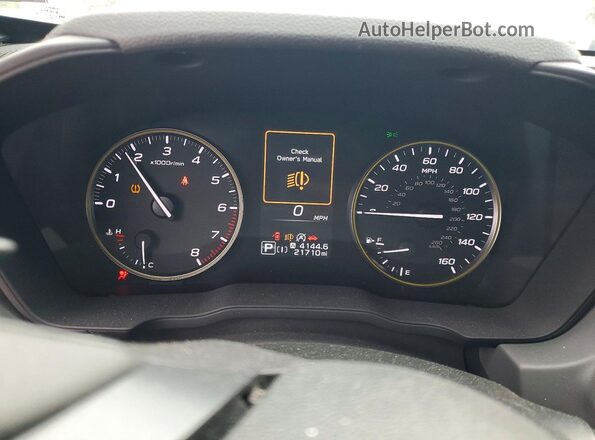 4S4GUHF69R3760125 2024 SUBARU CROSSTREK White Սարքավորումների վահանակի տեսք