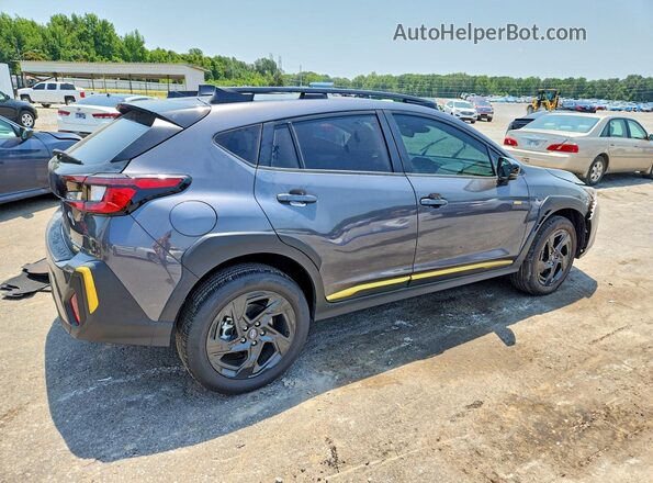 4S4GUHF69R3761436 2024 SUBARU CROSSTREK Gray Rear right