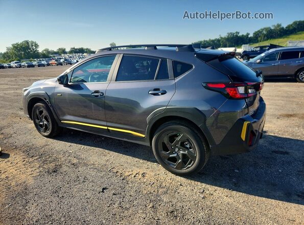 4S4GUHF69R3842341 2024 SUBARU CROSSTREK Charcoal Tył lewy